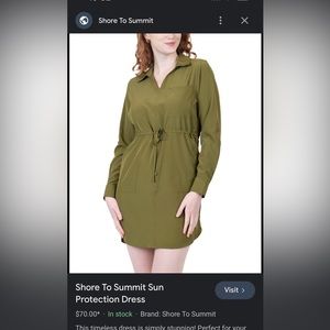 SHORE TO SUMMIT sun protection dress